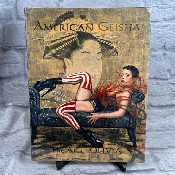 Art Of Olivia De Berardinis American Geisha Hardcover Book New In Plastic  2003 - Picture 1 of 2